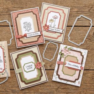 Yuhajo-Nesting Stitched Edge Label Die Set