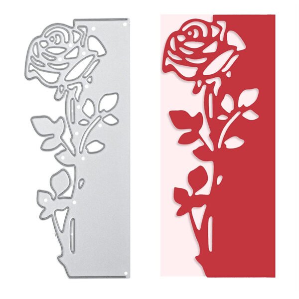 YUHAJO 4PIECES LACE FLOWER CARD MAKING DIE CUTS