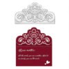 YUHAJO 4PIECES LACE FLOWER CARD MAKING DIE CUTS