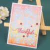 YUHAJO 4 PIECES FLOWERS BACKGROUND METAL CUTTING DIES FOR CARD MAKING