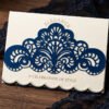YUHAJO 4PIECES LACE FLOWER CARD MAKING DIE CUTS