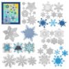 YUHAJO 6 SETS SNOWFLAKE CHRISTMAS WINTER CUTTING DIES