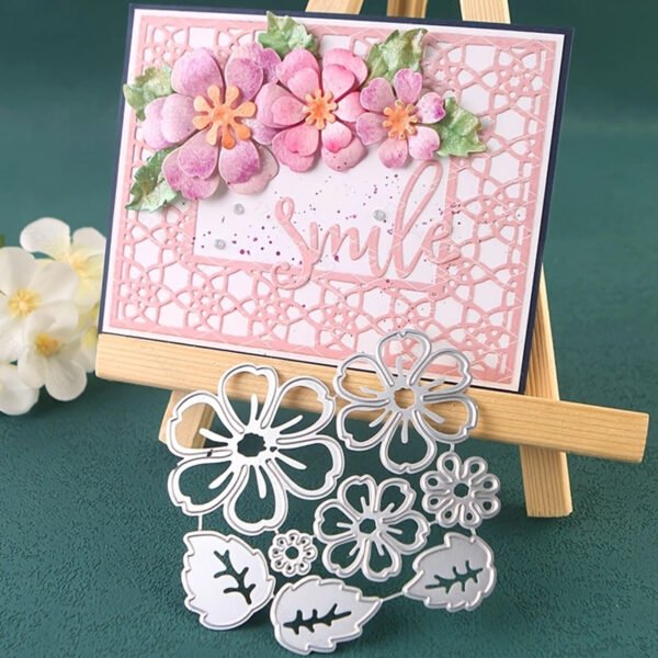 YUHAJO 56 PIECES KITS FLOWERS LEAVES CUTTING DIES