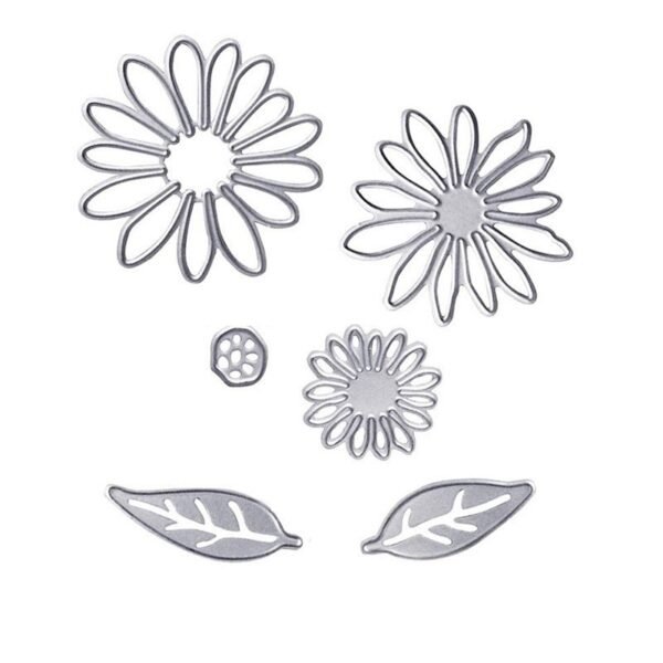YUHAJO 3PIECES FLOWERS LEAVES DIE CUTS