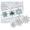 YUHAJO 6 SETS SNOWFLAKE CHRISTMAS WINTER CUTTING DIES