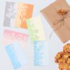 YUHAJO 6PCS/SET FLOWER CARD BORDER BACKGROUND METAL CUTTING DIES
