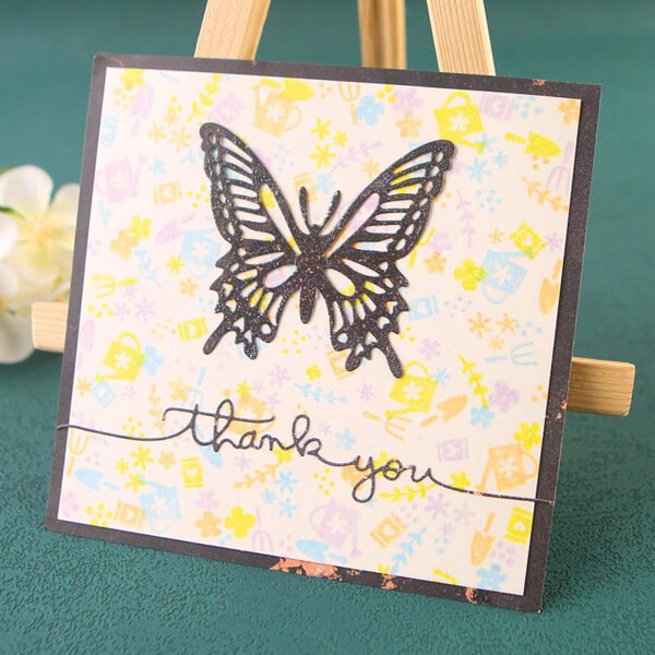 YUHAJO 10 PIECES BUTTERFLY METAL CUTTING DIES FOR CARD MAKING
