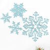 YUHAJO 6 SETS SNOWFLAKE CHRISTMAS WINTER CUTTING DIES