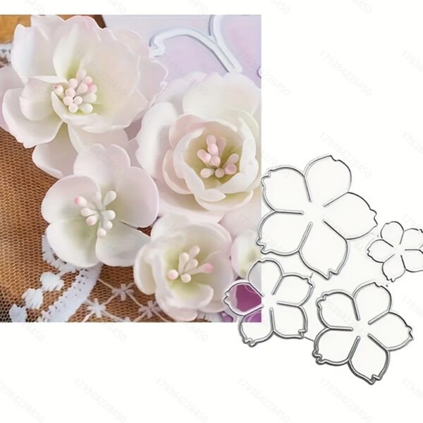 YUHAJO 56 PIECES KITS FLOWERS LEAVES CUTTING DIES