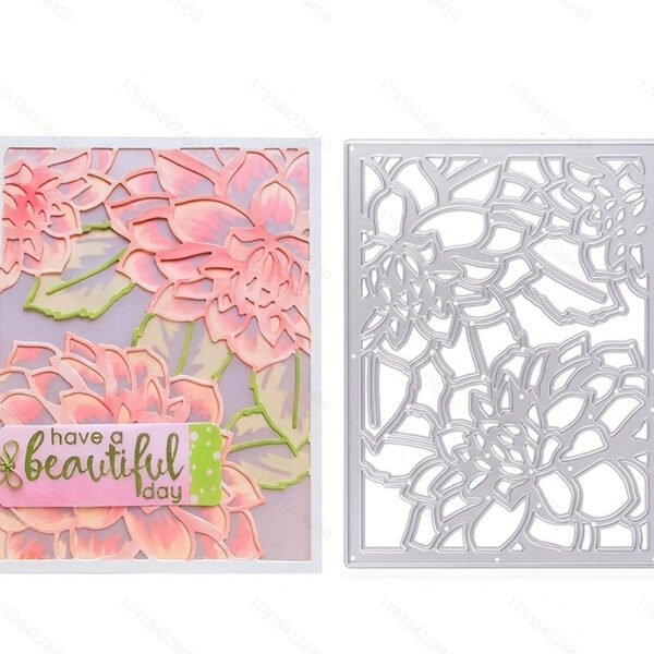YUHAJO 6 PIECES BACKGROUND CUTTING DIES