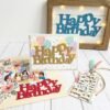 YUHAJO 14 PIECES HAPPY BIRTHDAY CUTTING DIES FOR CARD MAKING