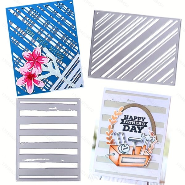 YUHAJO 6 PIECES BACKGROUND CUTTING DIES