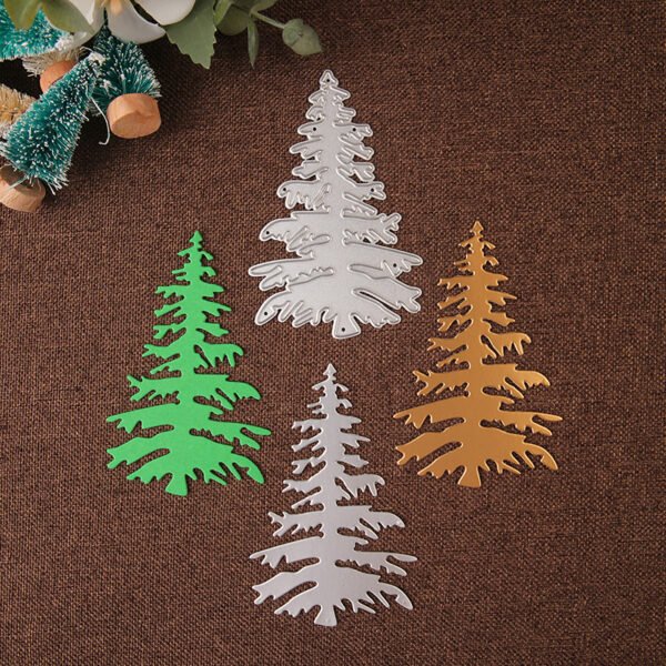 YUHAJO 9 PIECES MERRY CHRISTMAS METAL CUTTING DIES FOR CARD MAKING