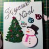 YUHAJO 9 PIECES MERRY CHRISTMAS METAL CUTTING DIES FOR CARD MAKING