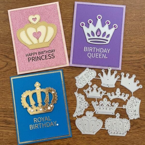 YUHAJO 14 PIECES HAPPY BIRTHDAY CUTTING DIES FOR CARD MAKING