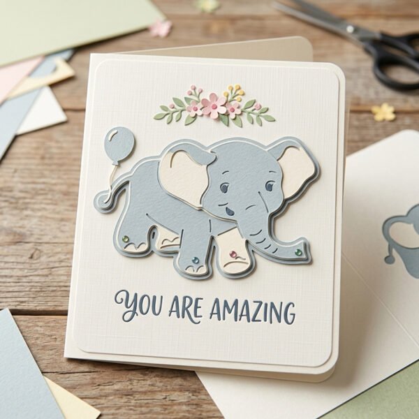 YUHAJO 14 PIECES HAPPY BIRTHDAY CUTTING DIES FOR CARD MAKING