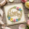 YUHAJO 14 PIECES HAPPY BIRTHDAY CUTTING DIES FOR CARD MAKING