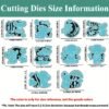 YUHAJO 10 PIECES ELEPHANTS CUTTING DIES